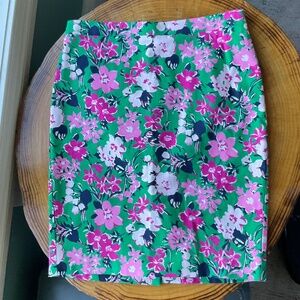 Gorgeous J. Crew Factory Floral Skirt Brilliant Multicolored